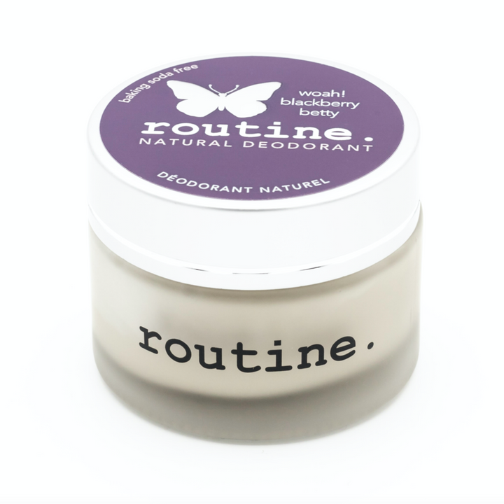 Routine Natural Deodorant - Blackberry Betty JAR (Baking Soda Free)