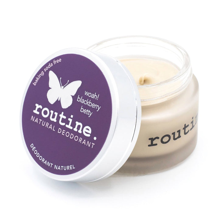 Routine Natural Deodorant - Blackberry Betty JAR (Baking Soda Free)