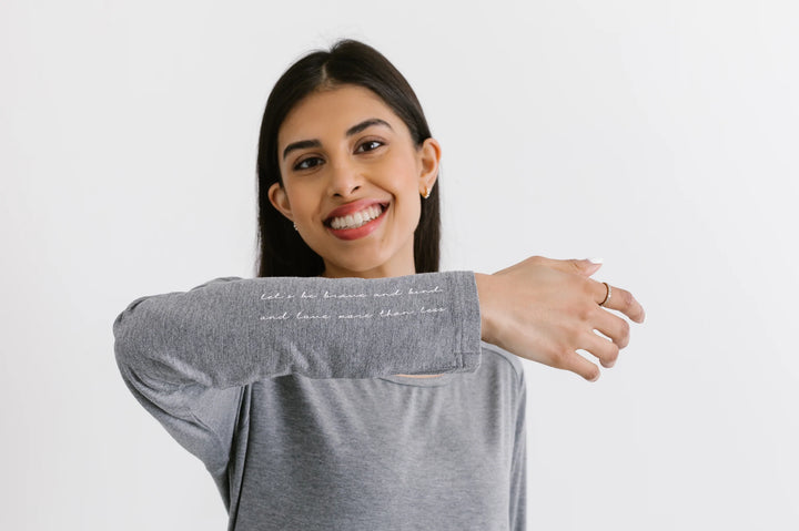 Brave & Kind Long Sleeve Tee